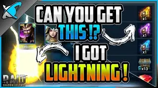 10X EVENT...I GOT LIGHTNING !! | Dragon Tournament Analysis.. SACRED SHARD!? | RAID: Shadow Legends