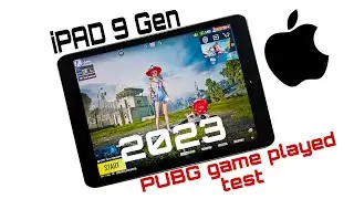 ipad 9 Generation PUBG game played test 2023 #pubgmobile #pubg #ipad90fps