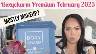Boxycharm February 2023 Premium Unboxing & Try-On & March 2023 Premium Choice Spoiler