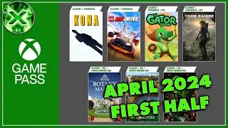 Game Pass April 2024 - More for the Cloud!!