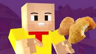 CAILLOU LIKE CHICKEN (Minecraft Mini-Games) PT.1