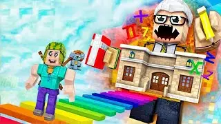 STEVE VE ZOMBİK PATRONDAN KAÇIYOR - Roblox