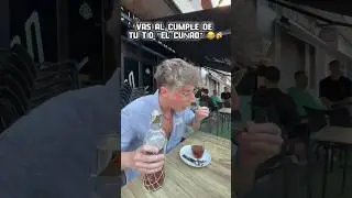 La tarta del final espectacular🤣🤣 ig: @adriianromero__