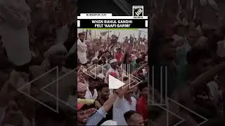 “Garmi Hai Kaafi…” Rahul Gandhi did this to beat the heat in UP rally