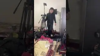 Davron, Alisherboy dumalab qolishdi😅 Qodirxon serial syomka jarayonidan Narminjan