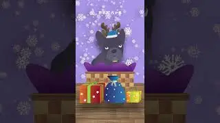 2д анимация - С Новым годом!!!  #2danimation #shorts