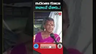 AP Public Talk : CM Chandrababu : YS Jagan : #shorts #pdtvnews