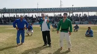 MUHAMMADKARIM POLVON va SAMI POLVON KURASHI Surxondaryo Termiz Uchqizilda kurash