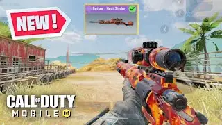 NEW_ OUTLAW HEAT STROKE SNIPER GAMEPLAY in CALL OF DUTY MOBILE__ 60 FPS