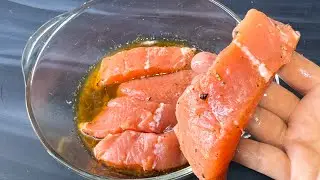 ALL FISH BECOME LEGENDARY WITH THIS SAUCE 🐟 THE EASIEST AND HEALTHIEST BAKED FISH Baked Salmon Re...