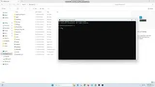 tutorial menjalankan file menggunakan CMD #cmd #commandprompt