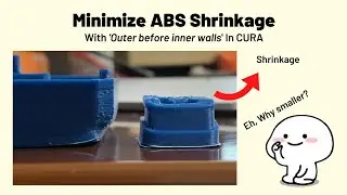 Improve ABS Dimension That Caused by Shrinkage With Outer Before Inner Wall in CURA