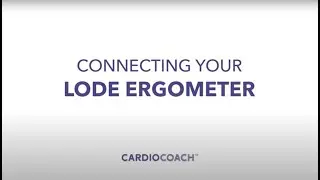 How To Connect a Lode Ergometer to CardioCoach Software