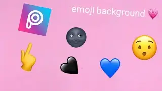 Cara edit foto emoji background 🤓gampang banget👌