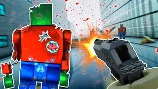 LEGO ZOMBIE SURVIVAL with LEGO TANKS! - Brick Rigs Gameplay - New Brick Rigs Zombie Update Roleplay