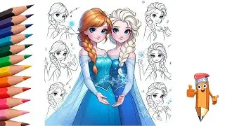 Master Disney Character Drawing for Kids