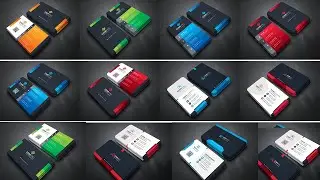 2023 Source Multipurpose Business Cards Bundle  Download In PSD Files |English| |Photoshop Tutorial|