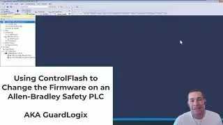 ControlFlash to update the Firmware on an Allen Bradley Safety PLC | Guardlogix firmware update