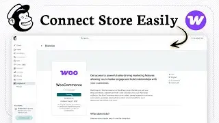 How to Integrate WooCommerce with mailchimp (shop connect)
