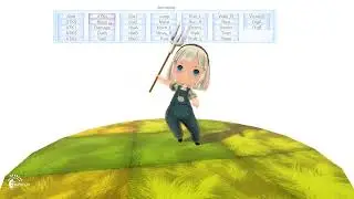 Farmer Girl SD Animations
