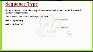 what is string in python | 