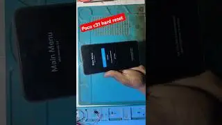 poco c31 hard reset 