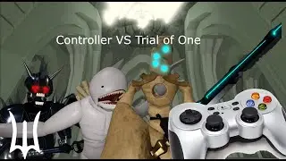 Trying To Beat the Trial of One on Controller | Deepwoken