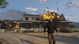 Grand Theft Auto V O'Neils Meth Laboratuvarını Patlatma
