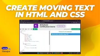 How to Create Moving Text in HTML and CSS - Full Guide [2025]