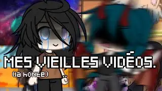 MES VIEILLES VIDÉOS - mon passé sombre 💔⛓️🐺 (on aurait dû me couper l’accès à internet fr) | gacha