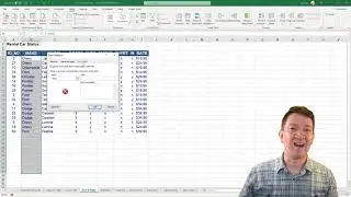 12.4  Adding a Custom Excel Data Validation Error