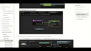 04 06 Connection Set Max Walk Speed Update Walk Speed Behavior Tree Quick Start Guide Unreal Engine