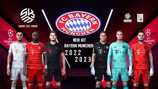 PES 2021 🔥NEW KIT 2023🔥Bayern Munich kit update 22\23 ⚡ SERVER-KIT
