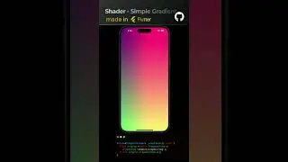 Gradient animation using Shaders in Flutter