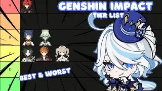 GENSHIN IMPACT TIER LIST- RATING MY FAVORITE CHARACTERS