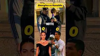 CRISTIANO RONALDO 🐐 o una NOTTE con GEORGINA? 😱🔥