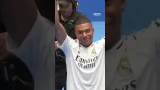 KYLIAN MBAPPE ARRIVES AT REAL MADRID 🤩 #shorts