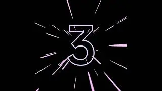 3 2 1 countdown animation video | copyrightfree free video