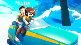 Wir FAHREN mit dem SCHNEEMOBIL! ☆ Raft The Final Chapter #11