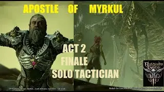 Solo Tactician - Ketheric, Apostle of Myrkul - Gloomstalker (BG3 Act 2 Finale)