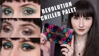 REVOLUTION Forever Flawless Chilled with Cannabis Sativa Far Paleti - 4 Makyaj ve Yorumlarım