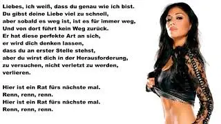 Nicole Scherzinger - Run (Deutsche Übersetzung)