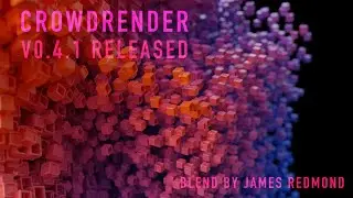 Speeding up Rendering in Blender 2.93 with Crowdrender's addon - V0.4.1 - hell yea