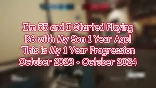 1 Year Playing Siege | A 55 Year Old Dad’s Progression | Then vs Now #oldgamer #rainbowsixsiege