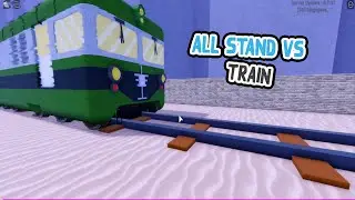 All stand vs train | N the jojo game