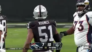 Malcolm Koonce continues his emergence with a tackle for loss