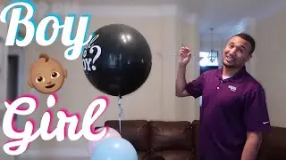 WIFE SURPRISES HUSBAND WITH GENDER REVEAL! BOY OR GIRL?!