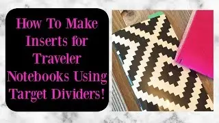 How To Make Traveler Notebooks for your ChicDori, Midori or FauxDori.
