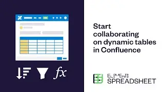 Elements Spreadsheet for Confluence