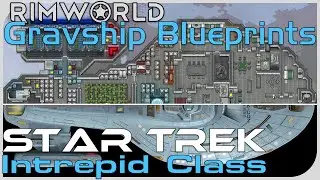 Gravship Blueprints: Intrepid Class [RimWorld]